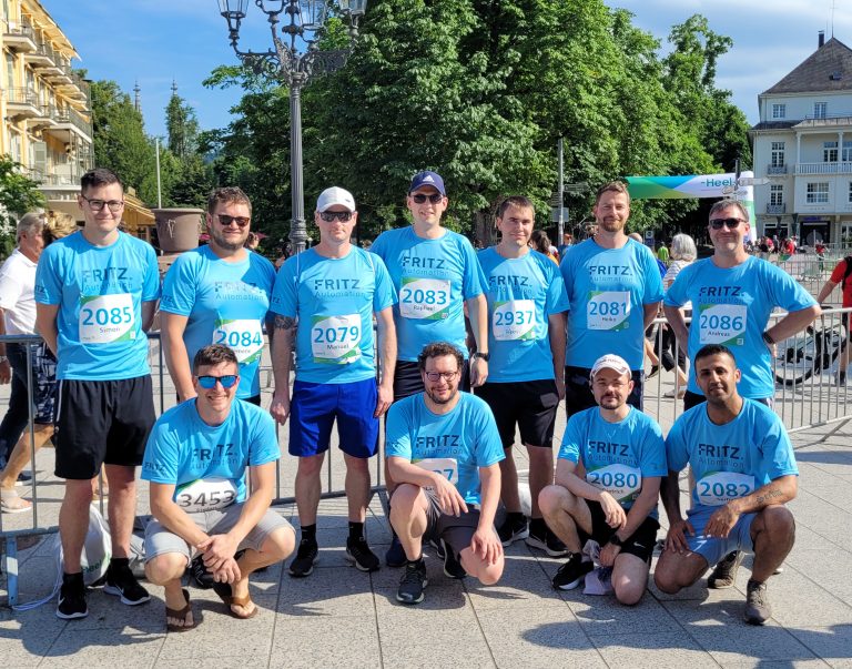 Fritz Automation beim Heel-Lauf 2024